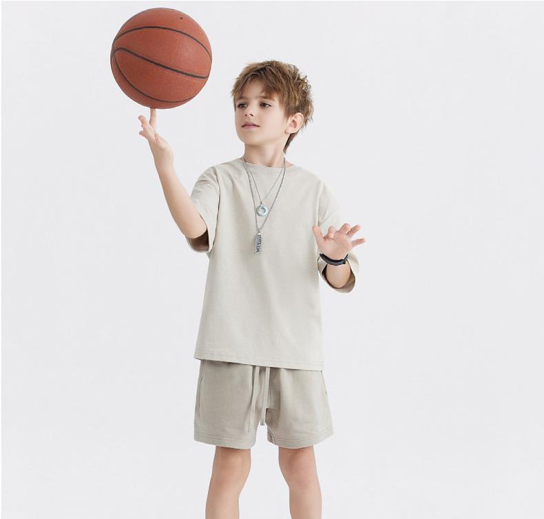 Youth Daily Wear T-Shirt 250G  A-Class 100% Cotton, Soft & Safe for School & Play, Ages 6-12, Unisex Fit